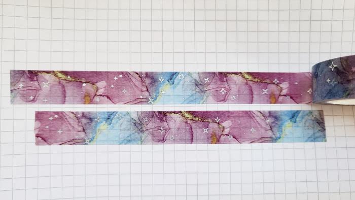 Washi Tape Rot Marmor